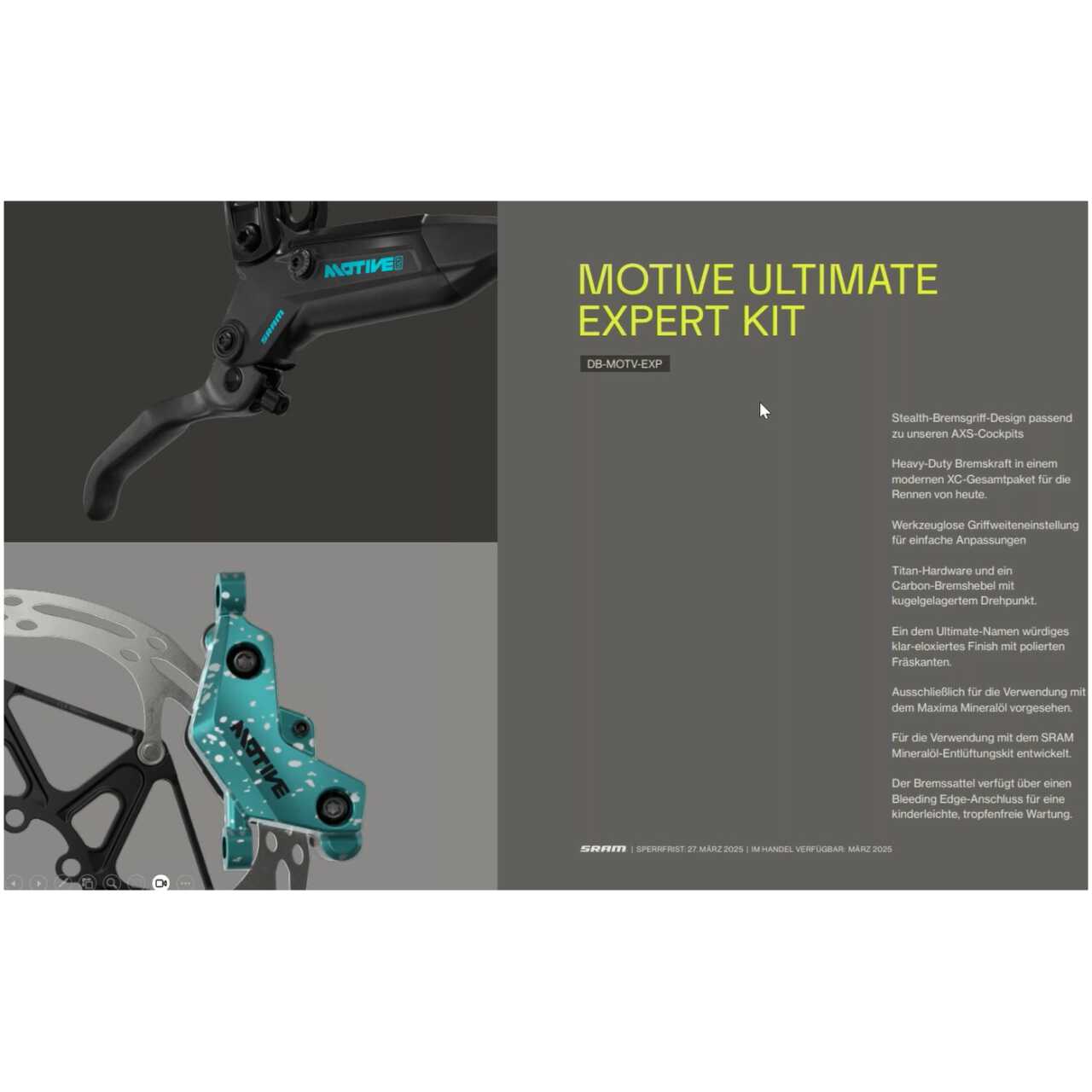 SRAM MOTIVE Ultimate Expertkit Limited Edition – Bild 3